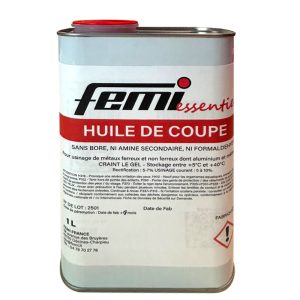 Huile de Coupe FEMI : Le Lubrifiant Réfrigérant Haute Performance